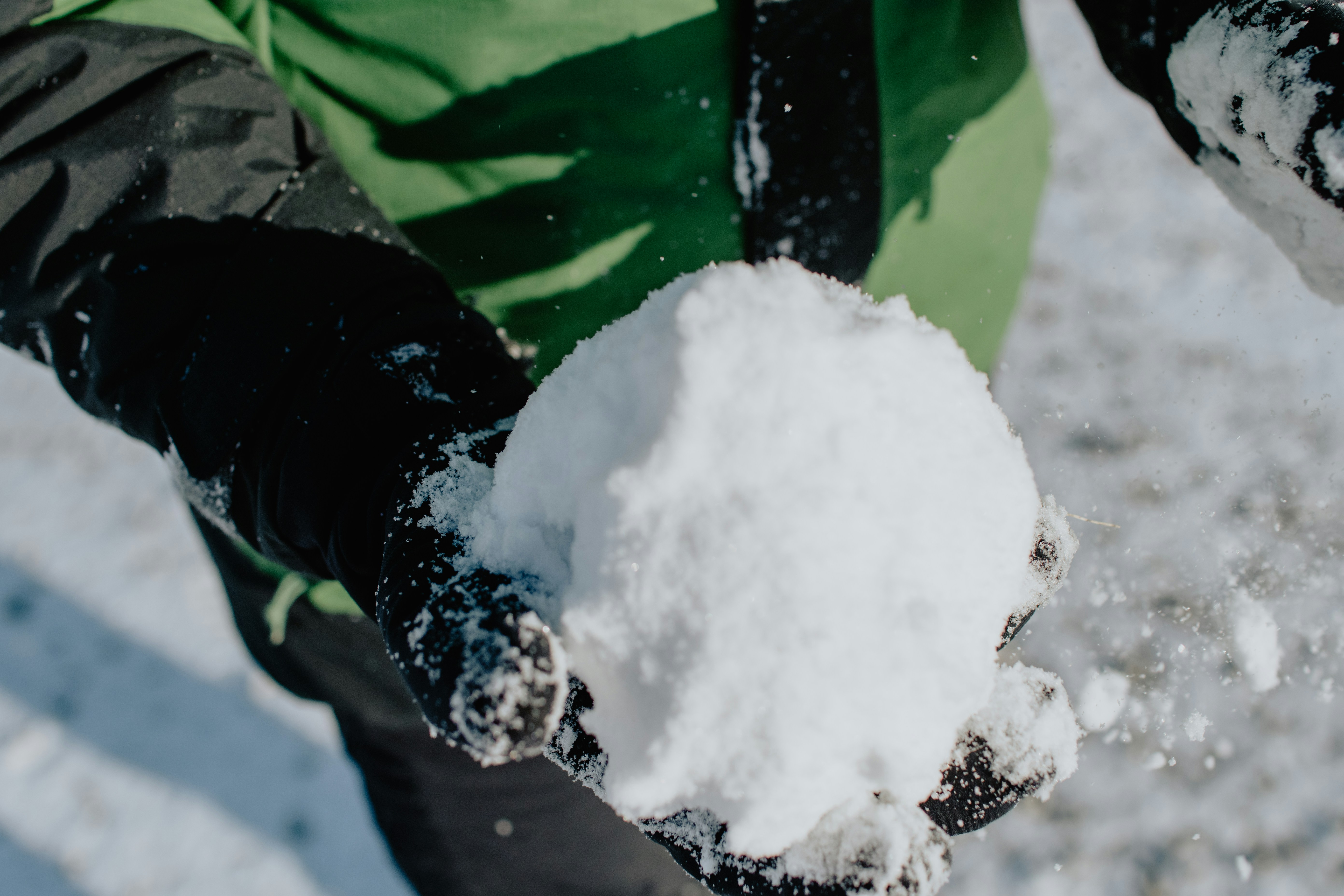 Snowy ball